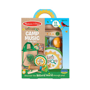 Melissa & Doug Let’s Explore Camp Music Play Set