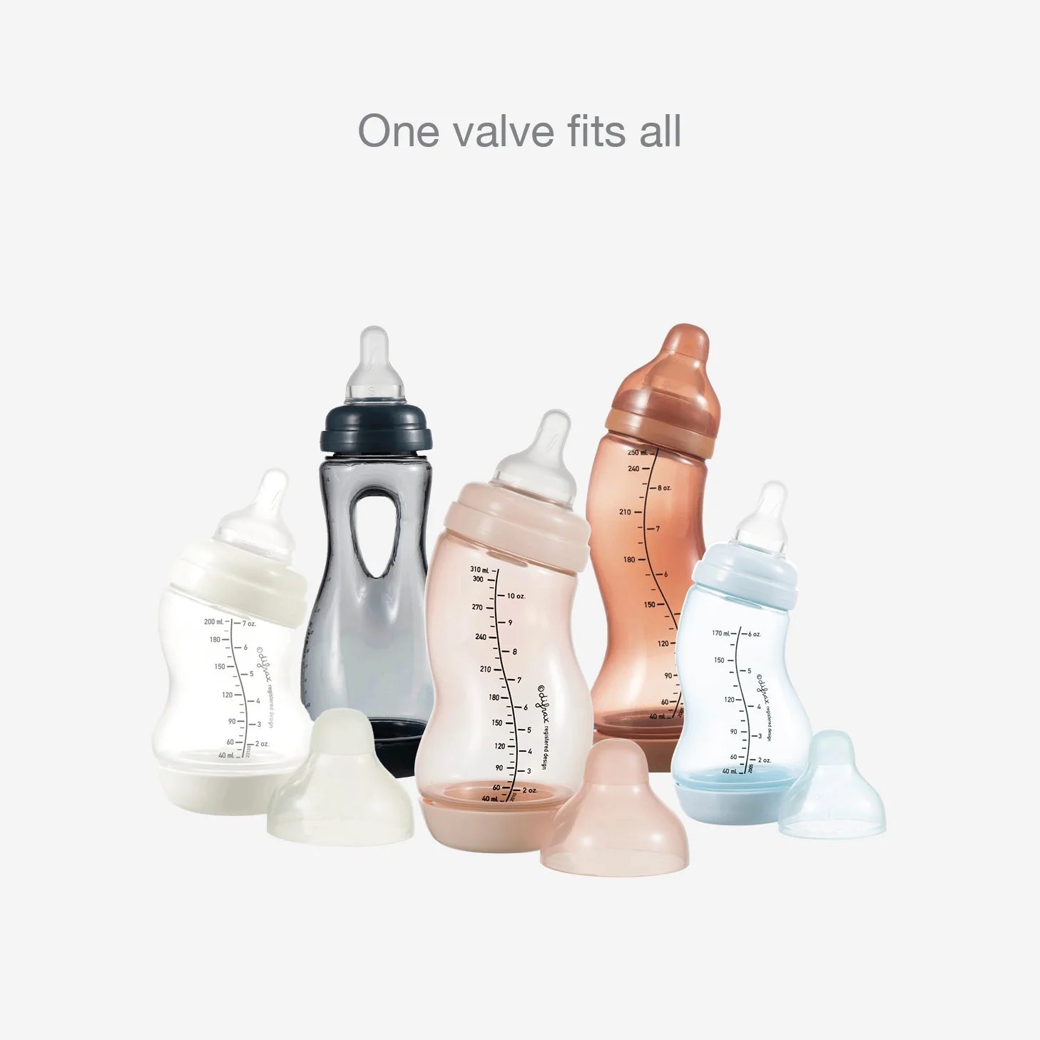 Difrax S-Bottle Valve - Duo Pack